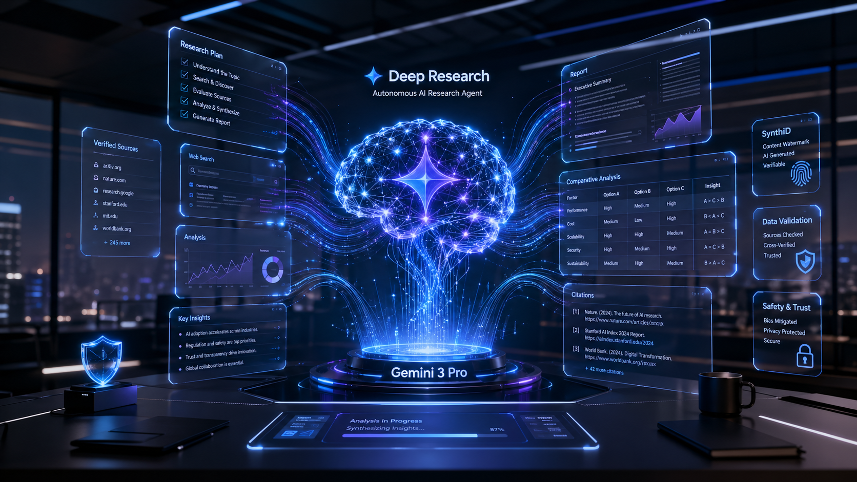 Google Deep Research na Gemini 3 Pro: Czy to koniec ręcznej analizy danych?