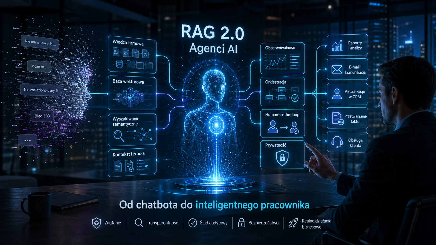 Inteligentni agenci biznesowi i wdrożenia RAG 2.0