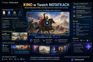 Kinowe Podsumowania Wideo w NotebookLM: Google zamienia Twoje notatki w hollywoodzkie produkcje